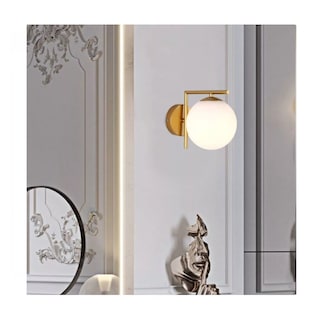 Foto 4 | Foto 4 | Lámpara Led de Pared Lab.G Dorada de 60w