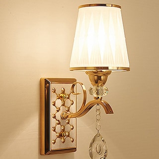 Foto 2 | Foto 2 | Lámpara De Pared Crystal Shining Led Para Dormitorio Y Sala De Estar - Venta Internacional.
