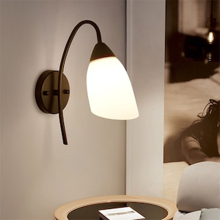 Foto 3 | Foto 3 | Lámpara De Pared Para Dormitorio Pea35 Gold Pea-go De Cristal Y Metal - Venta Internacional.