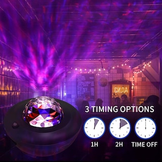 Foto 4 | Foto 4 | Proyector De Luz Nocturna Starry Sky Recargable Usb Abs + Ps - Venta Internacional.