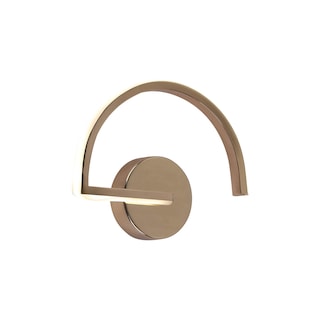 Foto 4 | Foto 4 | Lámpara Arbotante de Pared Led Sleek Luxica Lighting Dorada