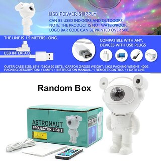 Foto 5 | Foto 5 | Lámpara para Proyector Astronaut Galaxy con Altavoz Bluetooth - Venta Internacional