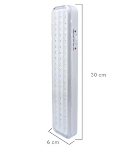 Foto 5 | Foto 5 | Lámpara de Emergencia Adir Recargable Extraplana 60 Leds