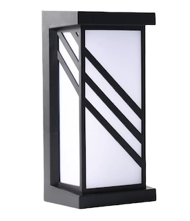 Foto 1 | Foto 1 | Lámpara de Pared Moderna Led para Interior y Exterior Negro