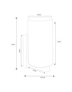 Foto 8 | Foto 8 | Lámpara de Pared Incandescente Mil Luces Wood