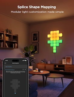 Foto 3 | Foto 3 | Paneles De Pared Led Govee Minipanel De Luces Rgbic, 20 Unidades - Venta Internacional.