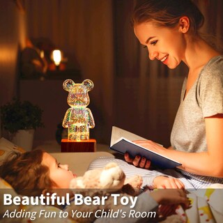 Foto 5 | Foto 5 | Proyección De Oso Pirotécnico 3d Gzkpl Con Luz Nocturna Para Habitación De Niños - Venta Internacional.
