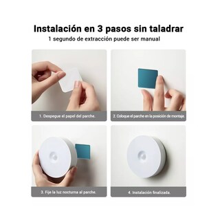 Foto 2 | Foto 2 | Luz Led Sensor De Movimiento Interior 3 Pzs Eo Safe Imports Esi-15531 Multicolor