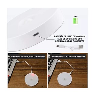 Foto 4 | Foto 4 | Luz Led Sensor De Movimiento Interior 3 Pzs Eo Safe Imports Esi-15531 Multicolor