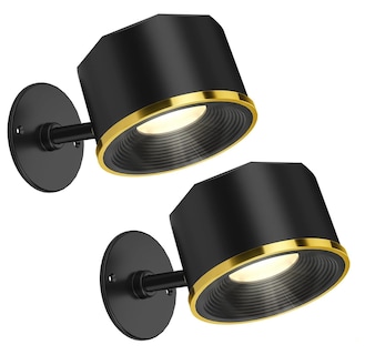 Foto 1 | Foto 1 | Lámparas De Pared Bombillas Led Recargables, 2pzs Eo Safe Imports Esi-15527 Negro