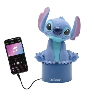 Foto 5 | Foto 5 | Altavoz Nightlight Lexibook Disney Stitch, Cambio De Color Azul - Venta Internacional.