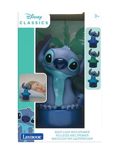 Foto 6 | Foto 6 | Altavoz Nightlight Lexibook Disney Stitch, Cambio De Color Azul - Venta Internacional.