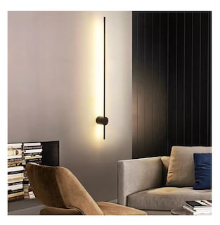 Foto 5 | Foto 5 | Lámpara De Pared De Barra, Lámpara De Ambiente Decorativo Negro