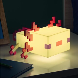 Foto 6 | Foto 6 | Night Light Paladone Minecraft Axolotl Con 5 Modos De Color - Venta Internacional.
