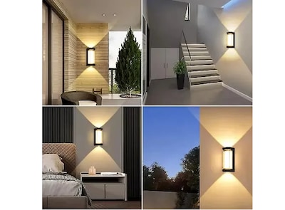 Foto 5 | Foto 5 | Xtellar - Elegante Lámpara De Pared Exterior Para Jardín, Impermeable Y Moderna Con Luz Led De 3000k
