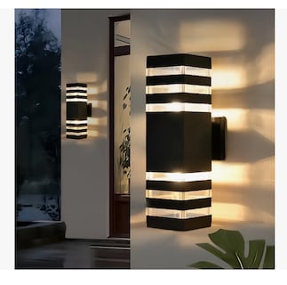 Foto 1 | Foto 1 | Lámpara De Pared Exterior Led Ip65 Impermeable Tricolor
