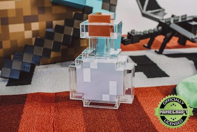 Foto 5 | Foto 5 | Lámpara De Escritorio Con Forma De Botella De Poción De Minecraft Led Que Cambia De Color 18 Cm - Venta Internacional.