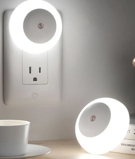 Foto 2 | Foto 2 | Xtellar Pack De 2 Luces Nocturnas Blanco Modernas Y Ecológicas Para Interior