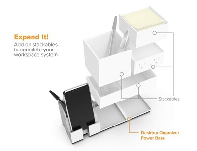 Foto 6 | Foto 6 | Base Organizadora de Escritorio para Estación de Carga Bostitch Office Konnect - Venta Internacional