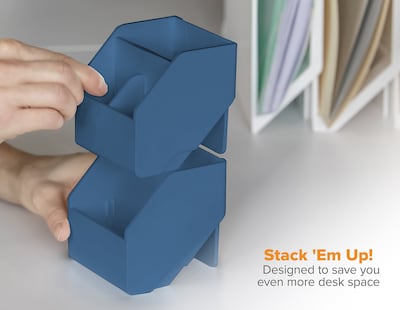 Foto 6 | Foto 6 | Organizador De Escritorio Bostitch Office Konnect Portalápices Gris - Venta Internacional.