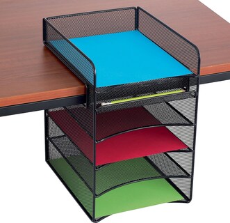 Foto 4 | Foto 4 | Organizador De Escritorio Colgante Safco Onyx Con 5 Bandejas - Venta Internacional.