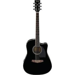 Foto 1 | Foto 1 | Guita Electroacústica Ibanez color Negra Pf15ece-bk