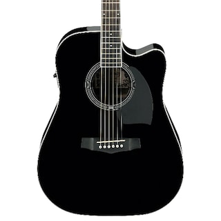 Foto 3 | Foto 3 | Guita Electroacústica Ibanez color Negra Pf15ece-bk