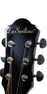 Foto 6 | Foto 6 | Guitarra Electroacústica Texana La Sevillana Tx-200ceq Blk Negra