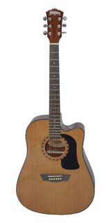 Foto 2 | Foto 2 | Guitarra Electroacústica Washburn Ad5cepack Nat Roseta