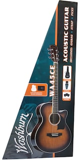 Foto 5 | Foto 5 | Guitarra Electroacústica Washburn Wa45cepak Csu con Funda