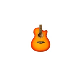 Foto 2 | Foto 2 | Guitarra Electroacústica Oscar Schmidt Oacef Naranja