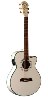 Foto 1 | Foto 1 | Guitarra Electroacústica con Resaque Oscar Schmidt Og10ce Whi