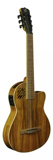 Foto 2 | Foto 2 | Guitarra Bamboo Pro Slim Koa 39 Con Eq Y Funda Acolchada