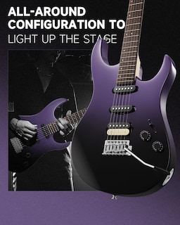 Foto 4 | Foto 4 | Guitarra Eléctrica Donner Dmt-66 99 Cm Con Funda Para Principiantes - Venta Internacional.