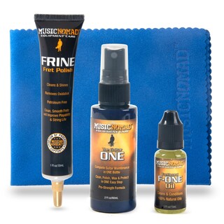 Foto 1 | Foto 1 | Kit De Cuidado Para Guitarra Musicnomad  Limpiador De Guitarra  Aceite Para Diapasón - Venta Internacional.