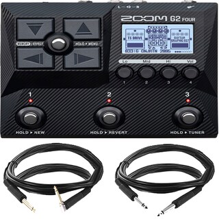 Foto 1 | Foto 1 | Pedal De Guitarra Multiefecto Zoom G2 Four Con Cables De Instrumentos - Venta Internacional.