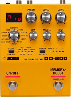 Foto 1 | Foto 1 | Pedal De Transmisión Híbrido Boss Od-200 Con 12 Modos De Conducción Y E/s Midi - Venta Internacional.