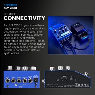Foto 3 | Foto 3 | Pedal Sintetizador De Guitarra Boss Sy-200 Con 171 Sonidos - Venta Internacional.
