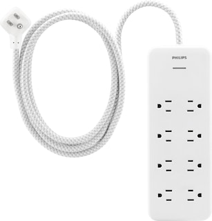 Foto 1 | Foto 1 | Regleta De Alimentación Con Protector Contra Sobretensiones Philips Ezfit De 8 Salidas Spp3673w/37 - Venta Internacional.