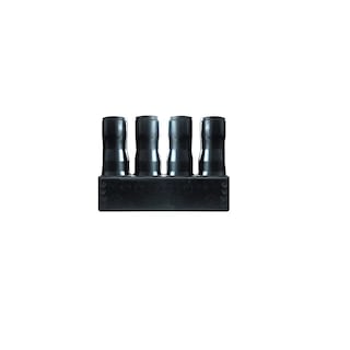 Foto 2 | Foto 2 | Conector Múltiple Mecánico Baja Tensión 600a - 4 Vías Eo Safe Imports Esi-16178 Negro