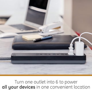 Foto 7 | Foto 7 | Protector Contra Sobretensiones Ge Ultrapro De 6 Salidas, 2 Pies Con Cable De Extensión - Venta Internacional.