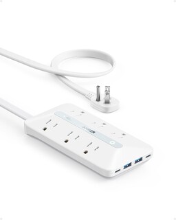 Foto 1 | Foto 1 | Power Strip Anker 10 En 1, 20 W, Usb C 6 Ac, 2 Usb A/2 Usb C, 5 Pies - Venta Internacional.