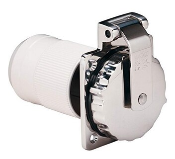 Foto 1 | Foto 1 | Entrada De Alimentación Marinco 6373el-b Marine 50a 125/250v Stainless S - Venta Internacional.