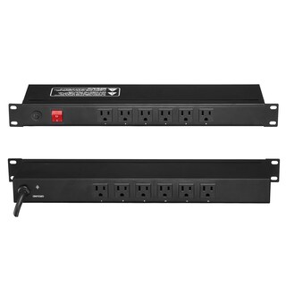 Foto 1 | Foto 1 | Power Strip Vevor, 12 Salidas, Horizontal, 1u, Montaje En Rack, Pdu, 15 A - Venta Internacional.