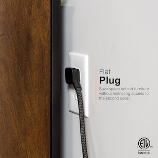 Foto 4 | Foto 4 | Protector Contra Sobretensiones Ge De 6 Salidas Con Cable Trenzado 560j De 6 Pies, Negro - Venta Internacional.