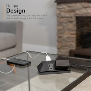 Foto 5 | Foto 5 | Protector Contra Sobretensiones Ge De 6 Salidas Con Cable Trenzado 560j De 6 Pies, Negro - Venta Internacional.