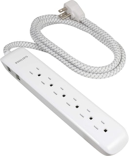 Foto 2 | Foto 2 | Protector Contra Sobretensiones Power Strip Philips, 6 Salidas 1080j, 6 Pies - Venta Internacional.