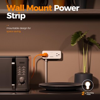 Foto 6 | Foto 6 | Regleta De Alimentación Con Protector Contra Sobretensiones Tessan 7 En 1 Con 4 Salidas Y 3 Usb - Venta Internacional.