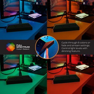 Foto 3 | Foto 3 | Protector Contra Sobretensiones Titan De 6 Salidas Con Cable De 4 Pies Y Tira De Luz Led - Venta Internacional.
