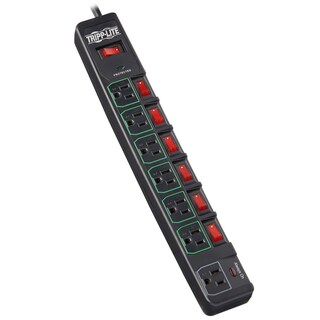 Foto 1 | Foto 1 | Protector Contra Sobretensiones Tripp Lite Tlp76msgb, 7 Enchufes - Venta Internacional.
